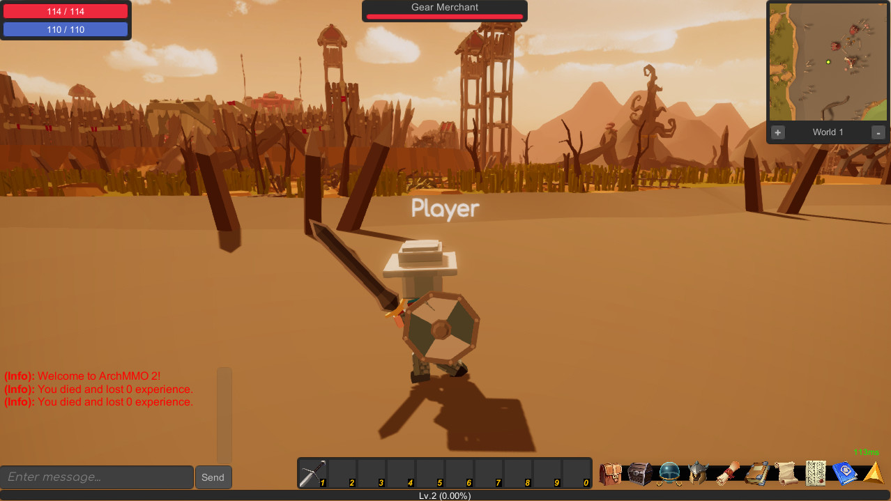 ArchMMO 2 - Screenshot 1