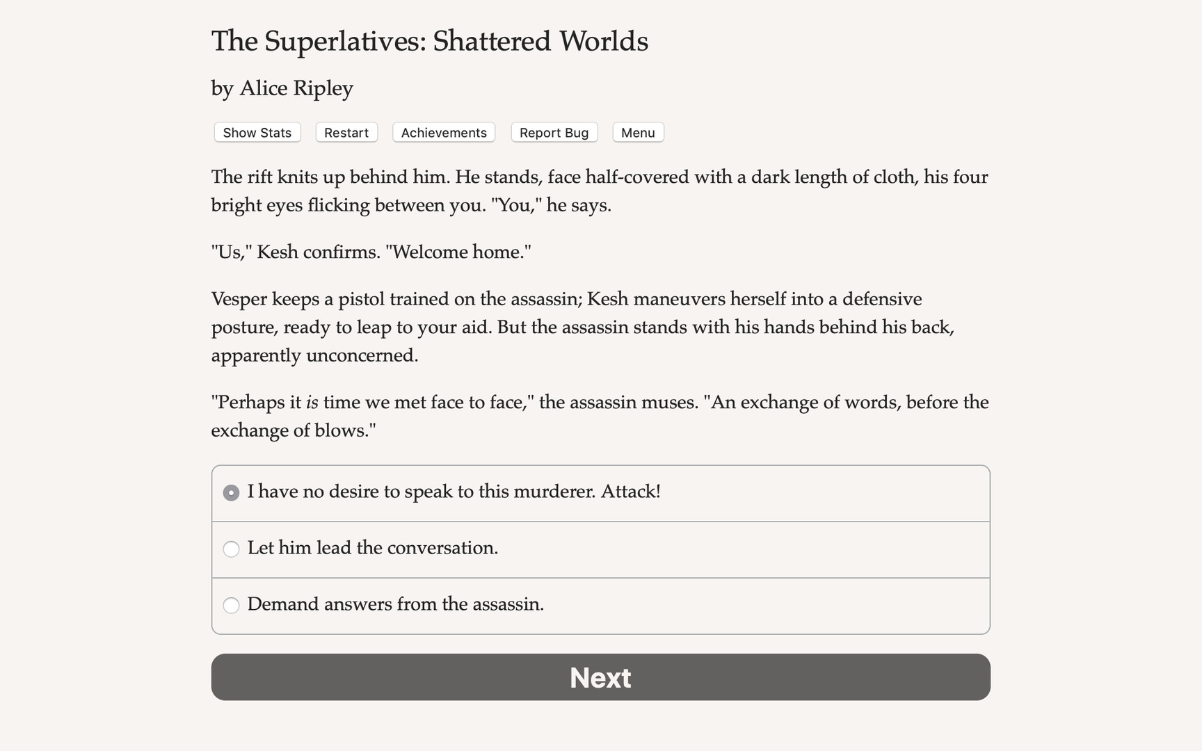 The Superlatives: Shattered Worlds - Screenshot 1