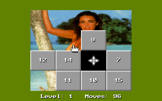 illustration de 15 Move Hole Puzzle