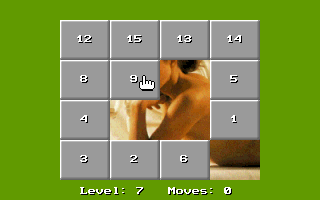 illustration de 15 Move Hole Puzzle