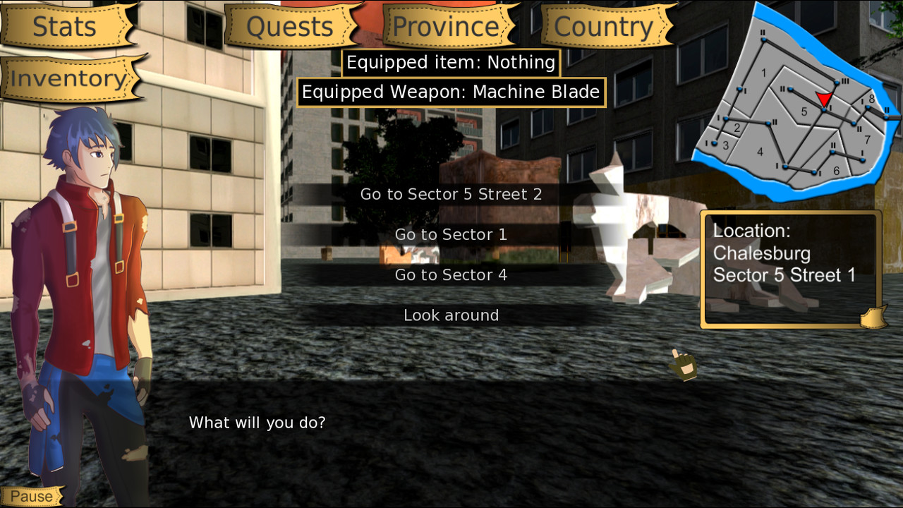 Niara: Rebellion of the King Visual Novel RPG - Screenshot 4