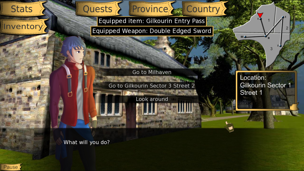 Niara: Rebellion of the King Visual Novel RPG - Screenshot 7