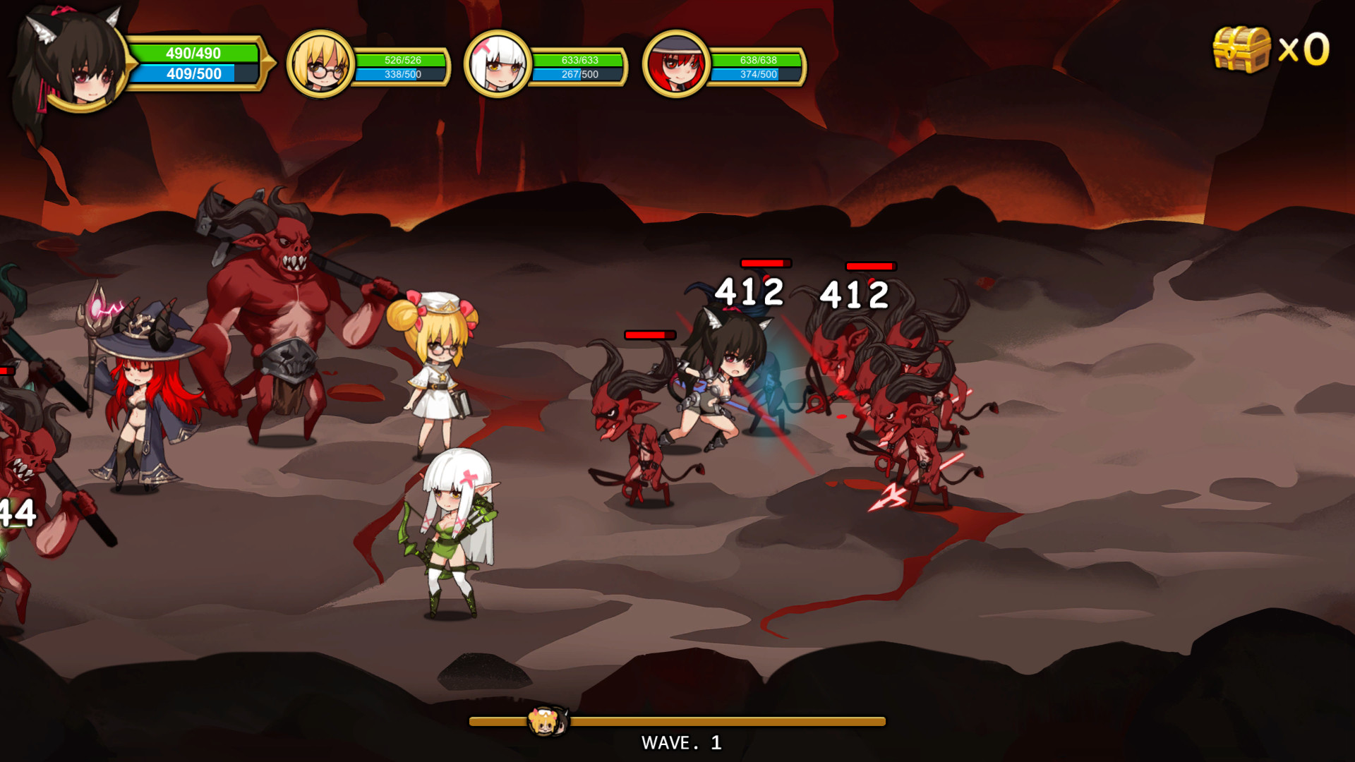 Treasure Chest Corps: Fight Demons to Restore the Barrier - Screenshot 4