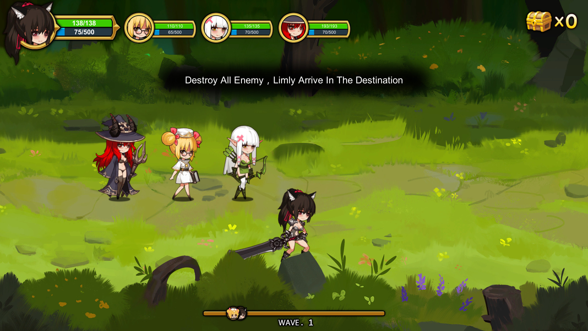 Treasure Chest Corps: Fight Demons to Restore the Barrier - Screenshot 3