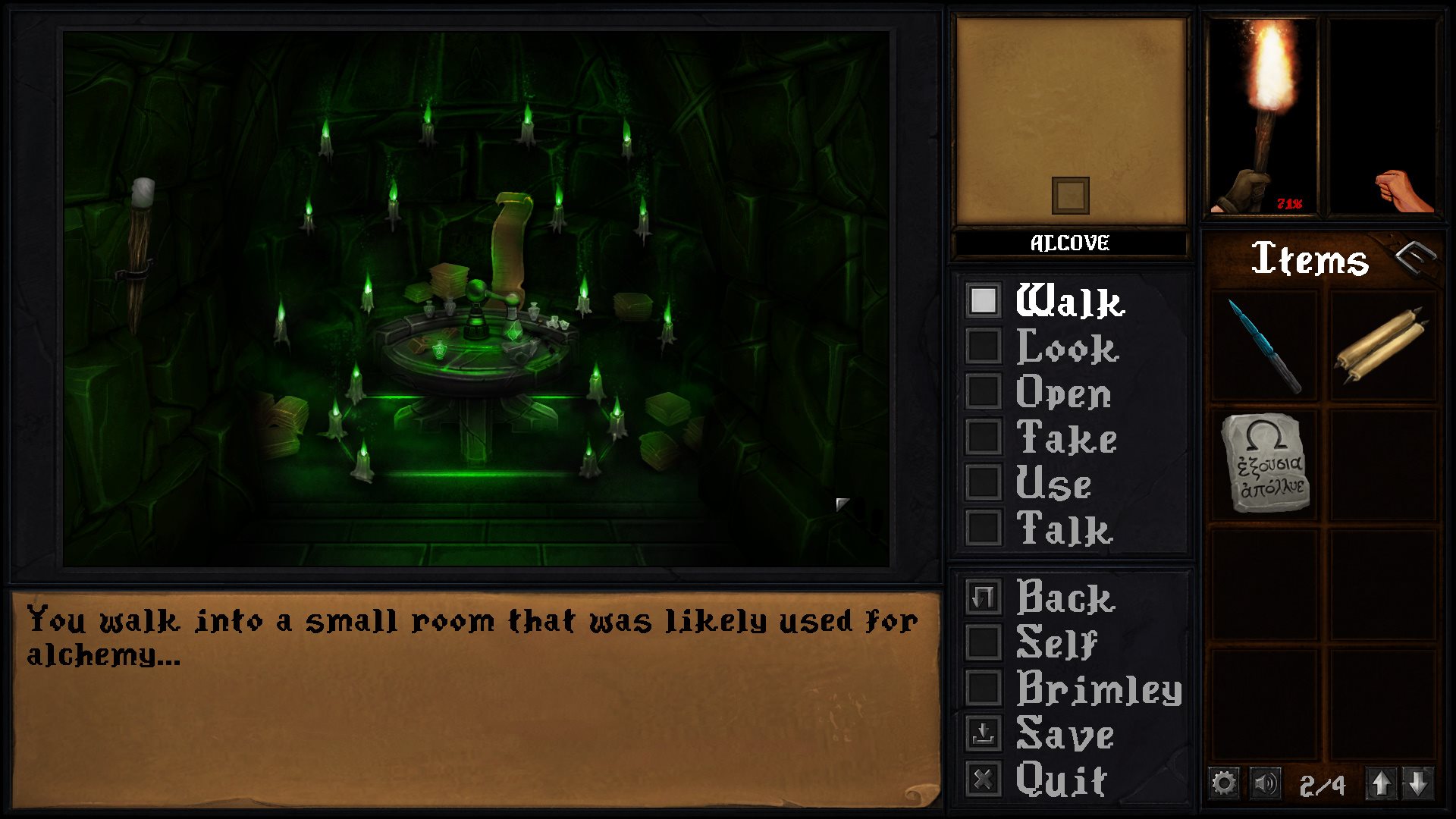 Templum de Malum - Screenshot 1