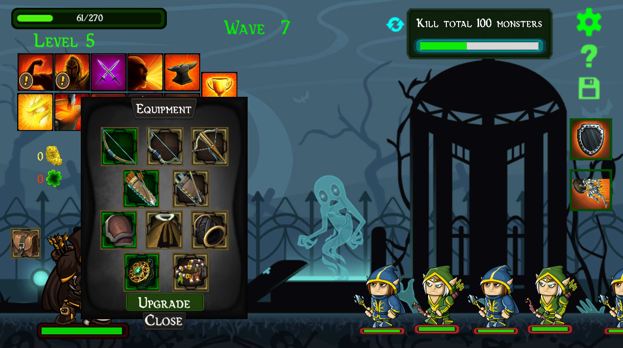 Idle Portal Guardian - Screenshot 1