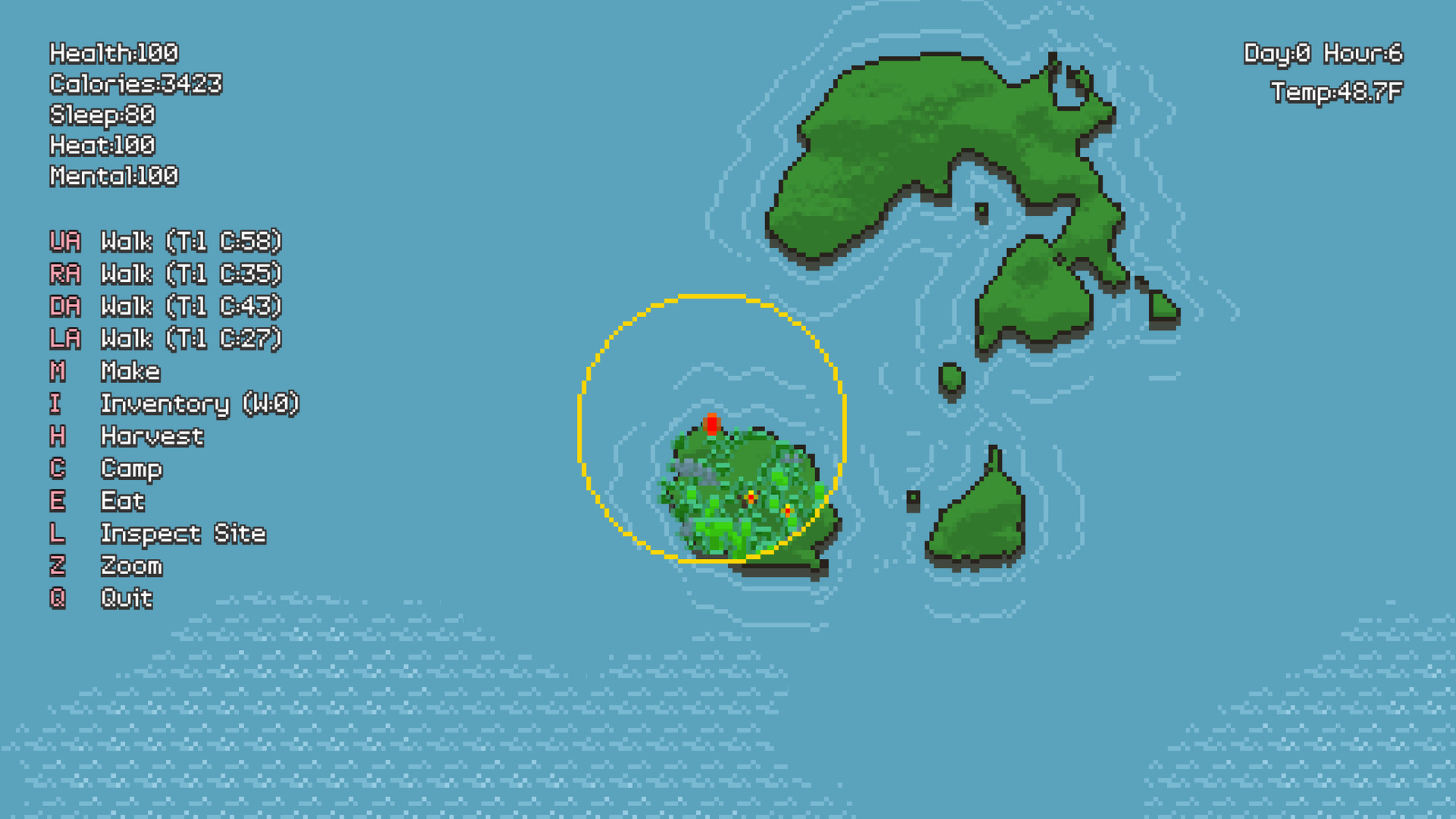 Grit: Overworld Survival - Screenshot 1