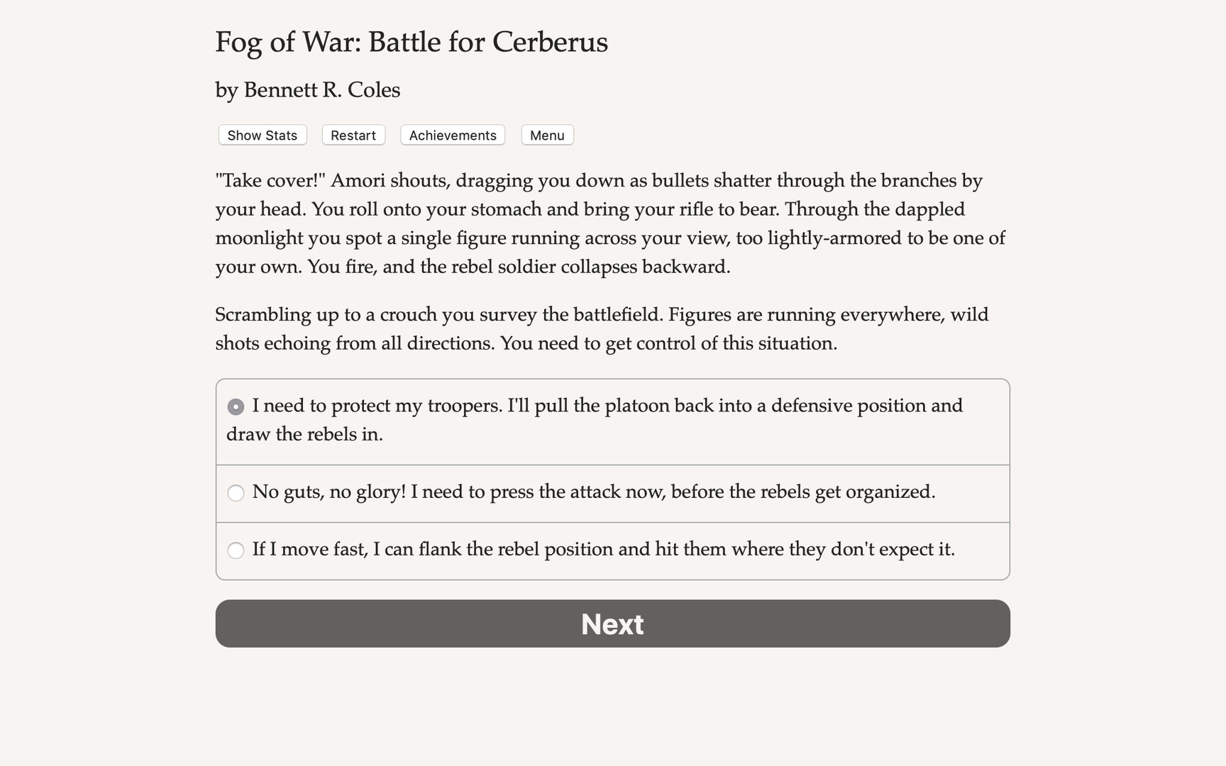 Fog of War: The Battle for Cerberus - Screenshot 3