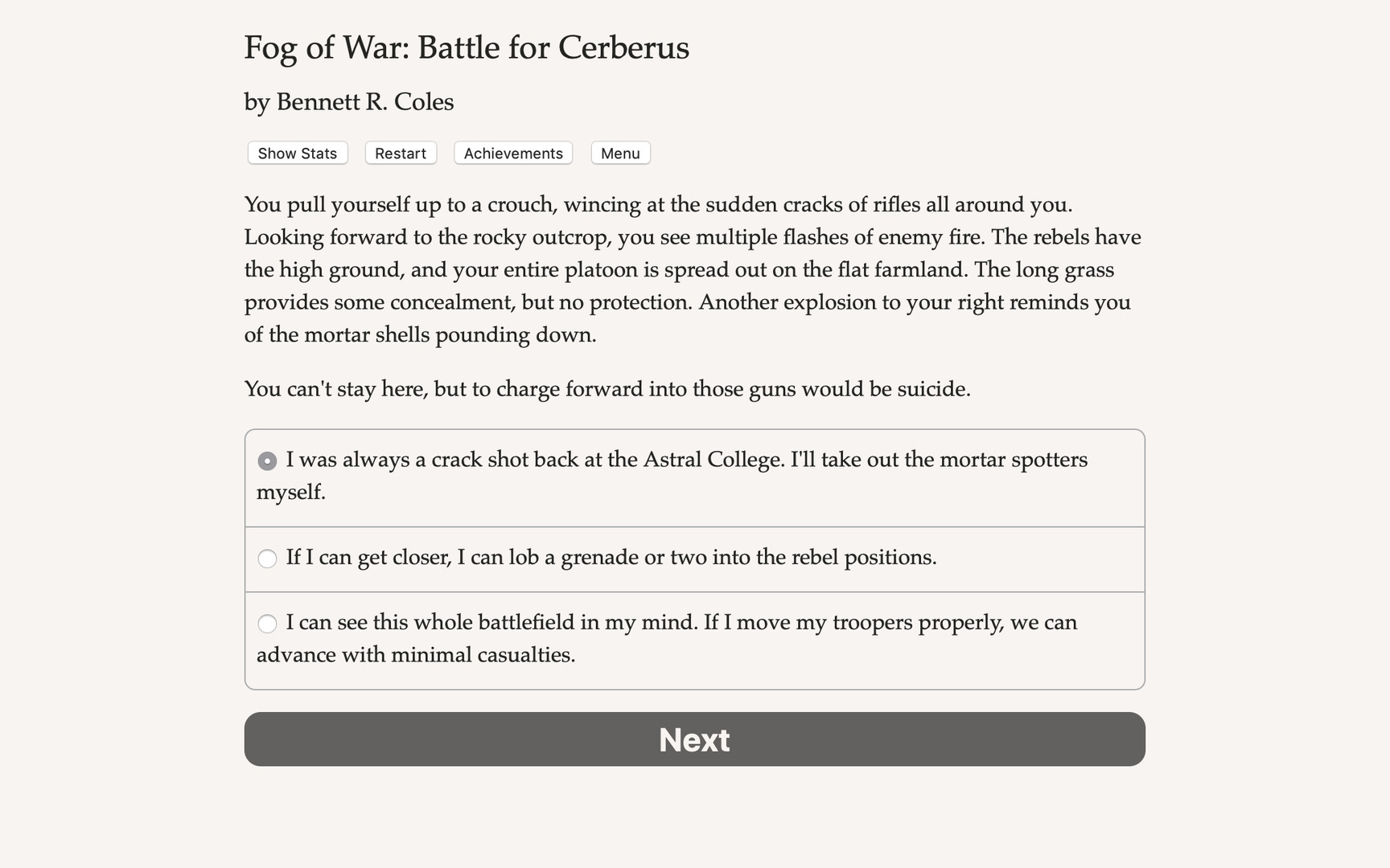 Fog of War: The Battle for Cerberus - Screenshot 4
