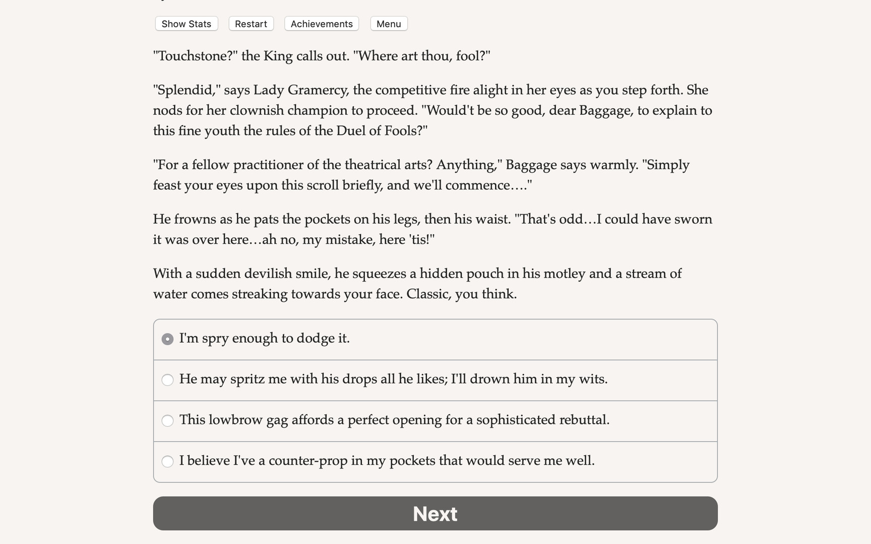 Fool! - Screenshot 1