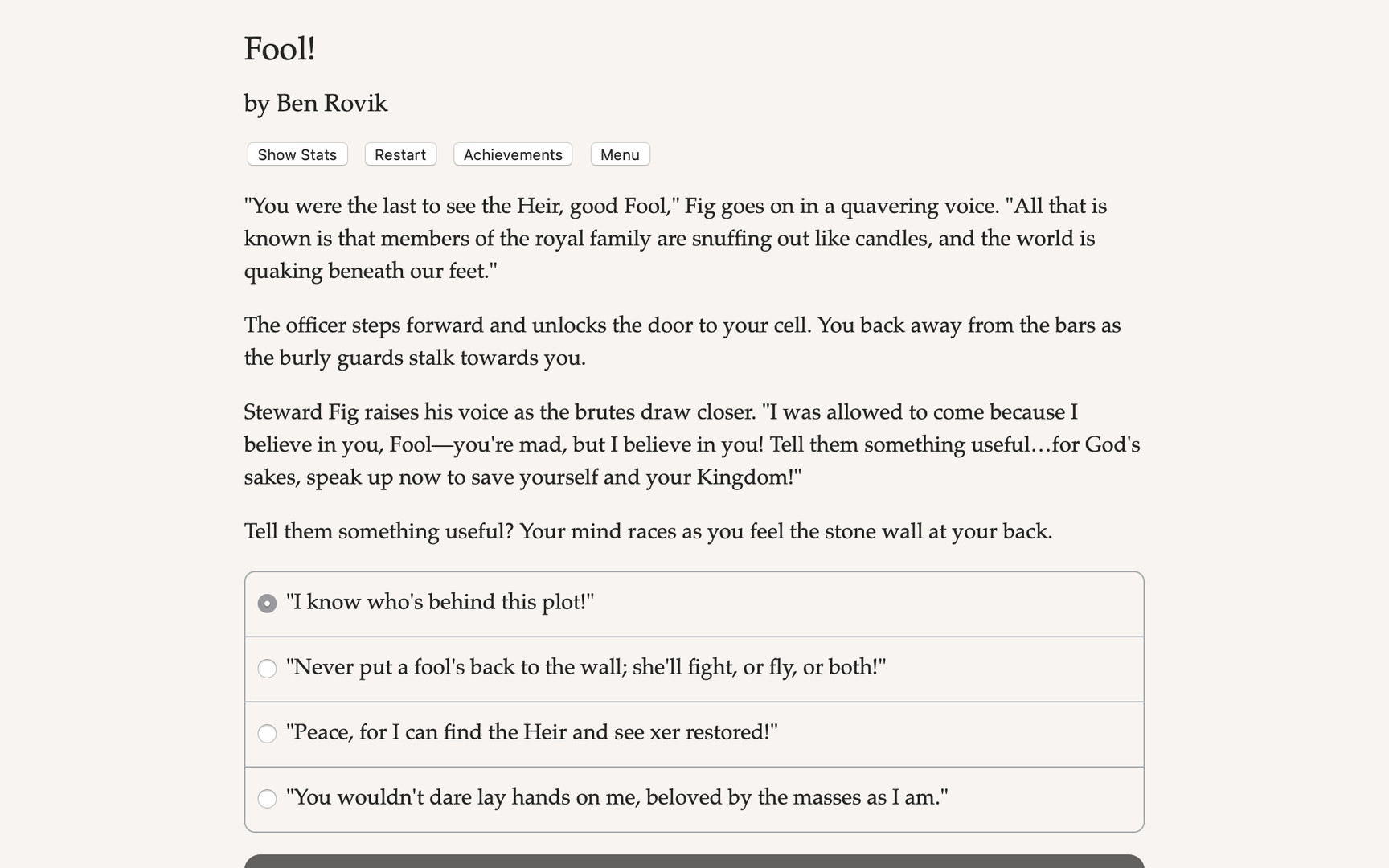 Fool! - Screenshot 5