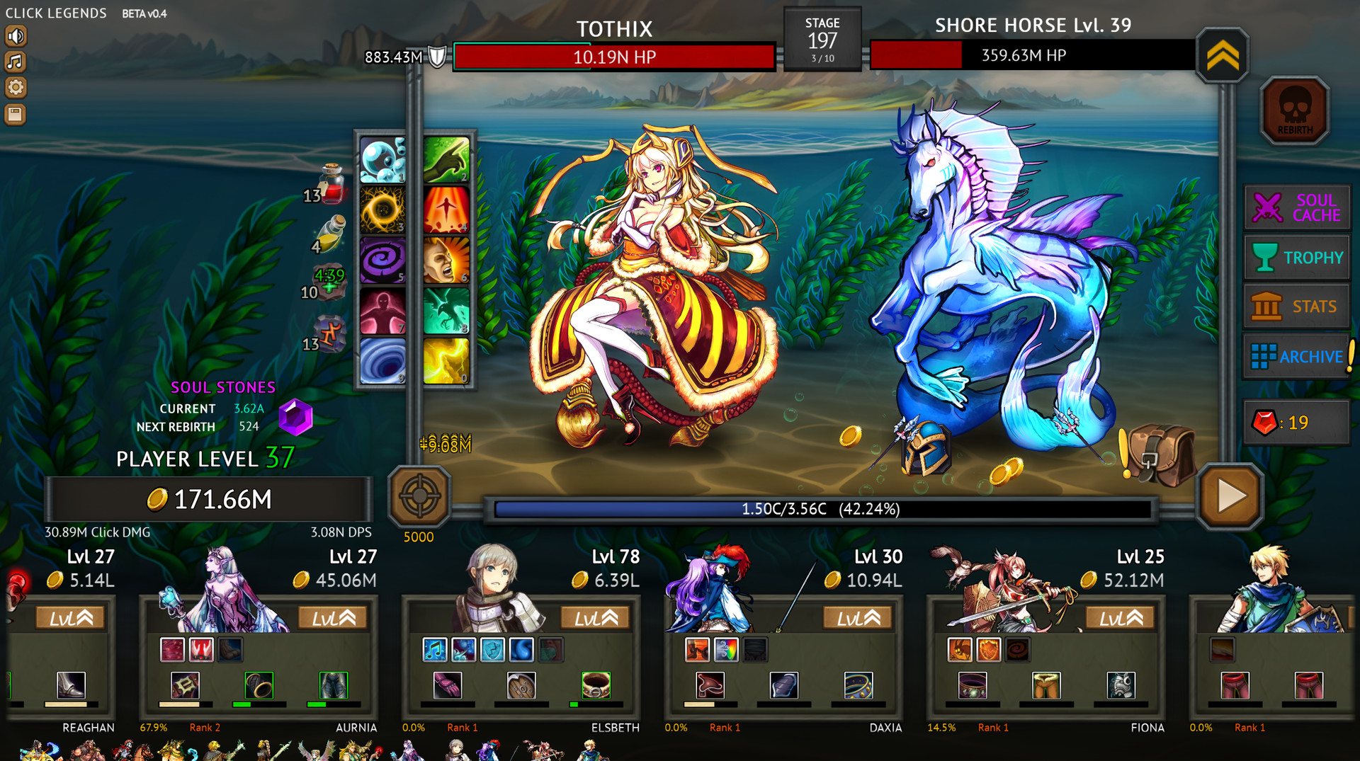 Click Legends - Screenshot 2