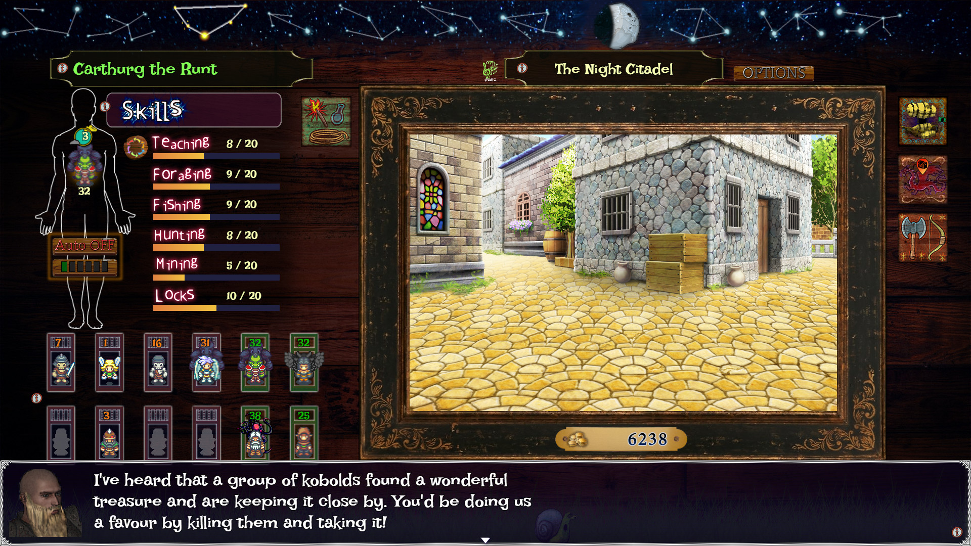 Fantasy Hero Manager - Screenshot 1