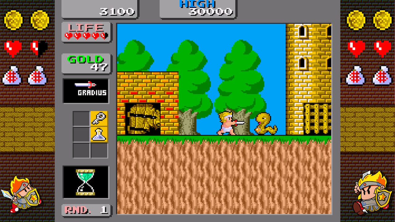 Sega Ages Wonder Boy: Monster Land - Screenshot 1