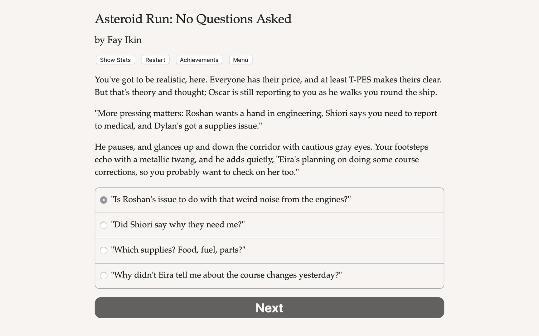 Asteroid Run: No Questions Asked - Screenshot 5