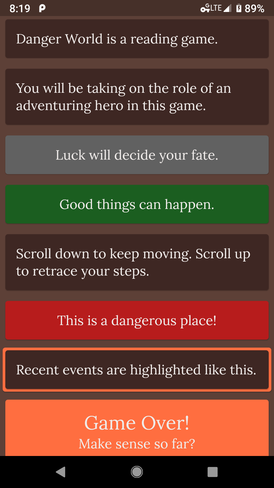 Danger World - Screenshot 2