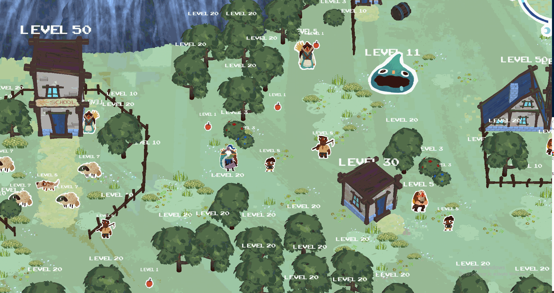 One Monster RPG: Running out of slime - Screenshot 2