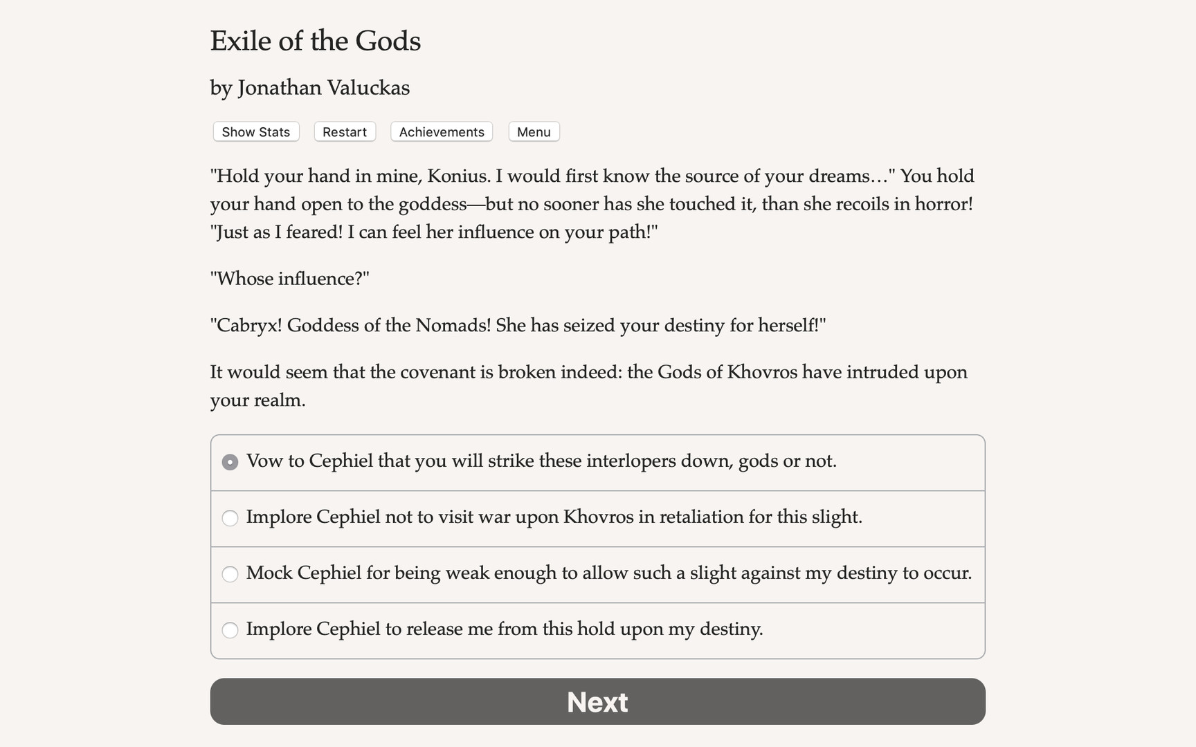 Exile of the Gods - Screenshot 3