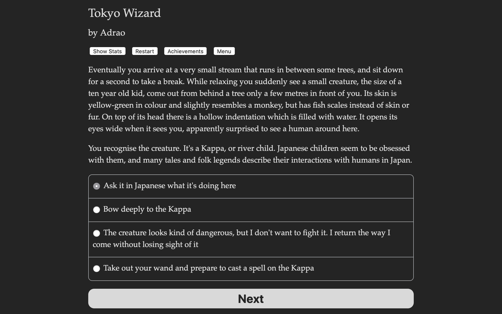 Tokyo Wizard - Screenshot 1