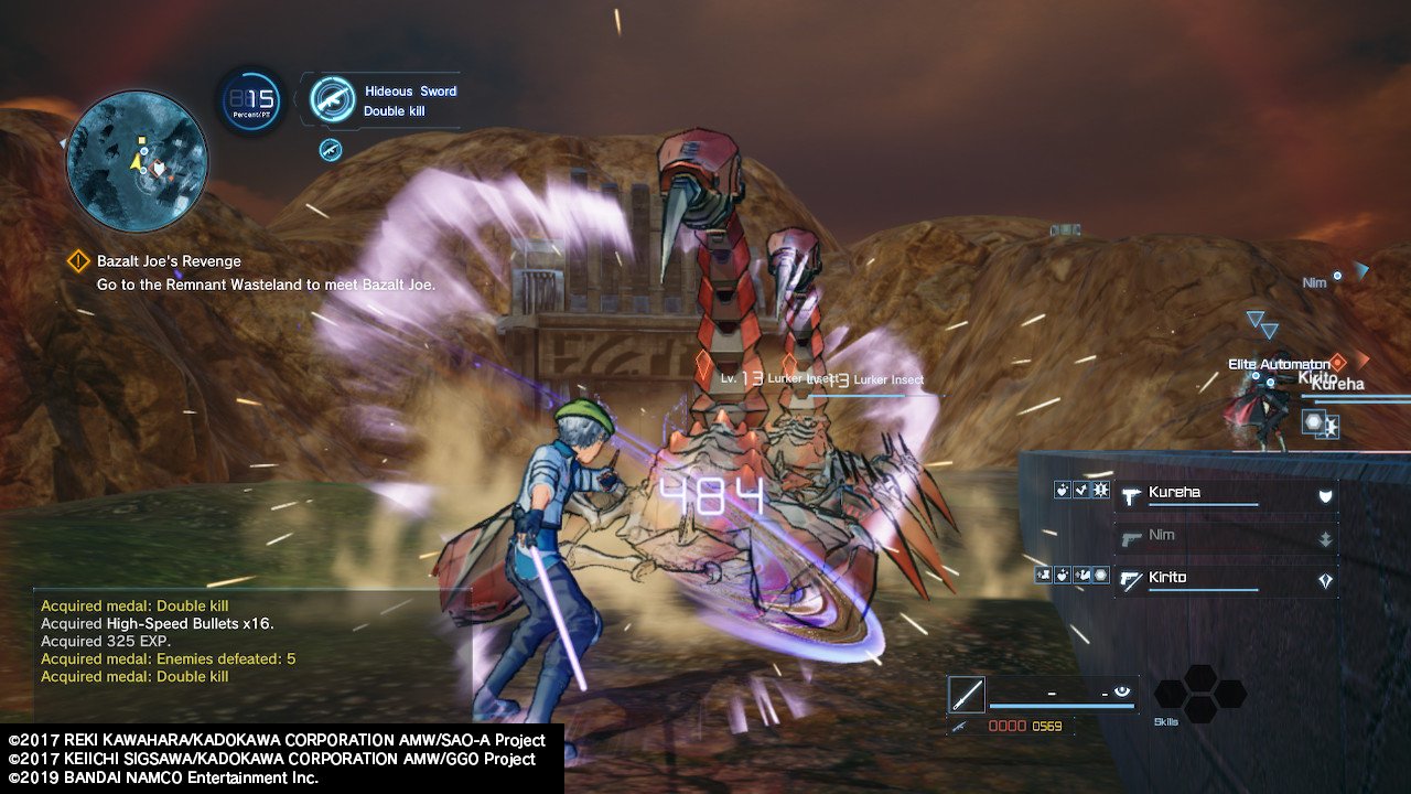 Sword Art Online: Fatal Bullet - Complete Edition - Screenshot 3