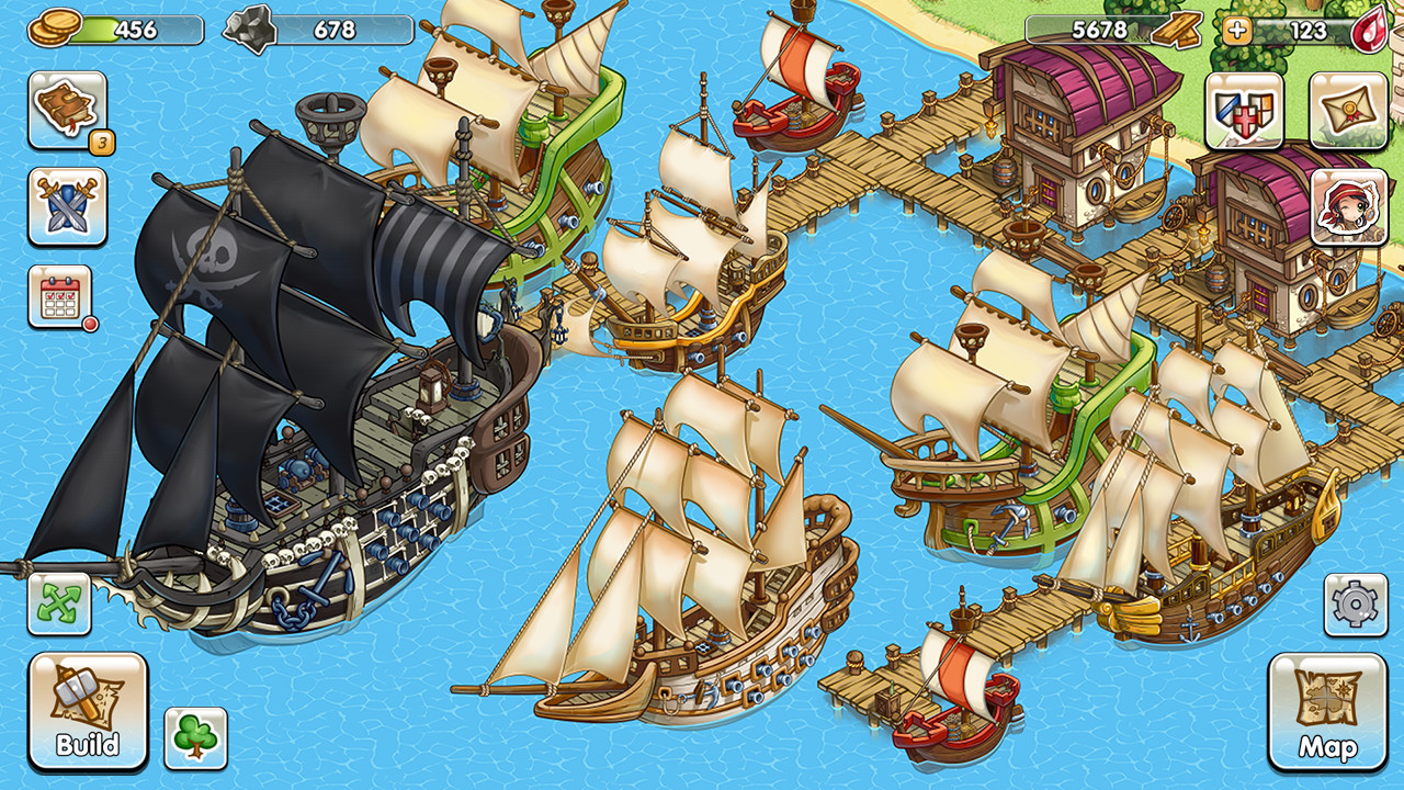 Pirates of Everseas - Screenshot 3