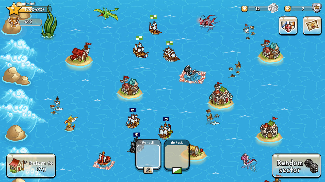 Pirates of Everseas - Screenshot 1