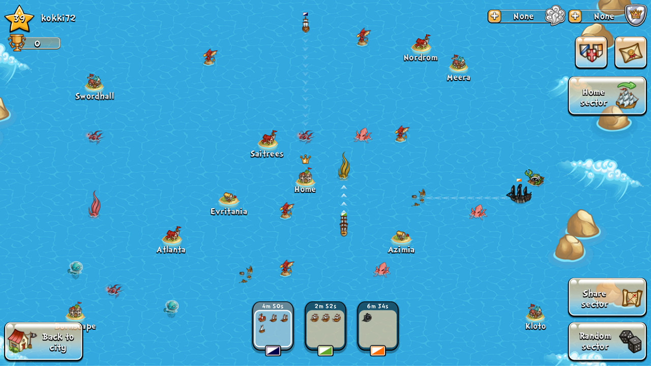 Pirates of Everseas - Screenshot 2