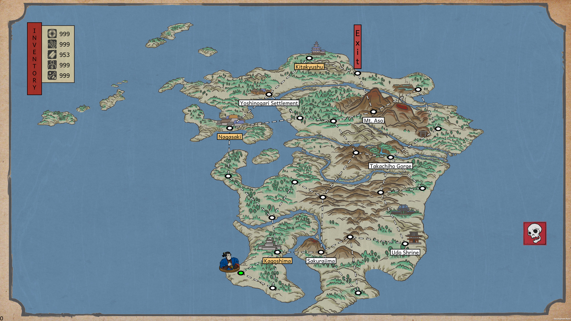 The Wind and Wilting Blossom - Screenshot 1