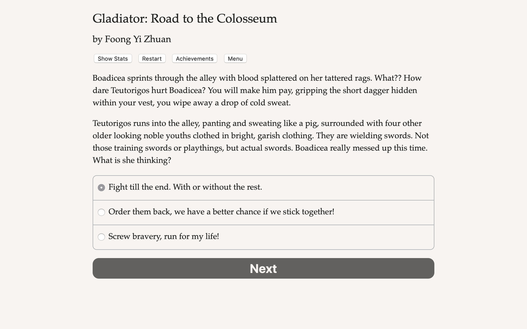 Gladiator: Road to the Colosseum - Screenshot 4
