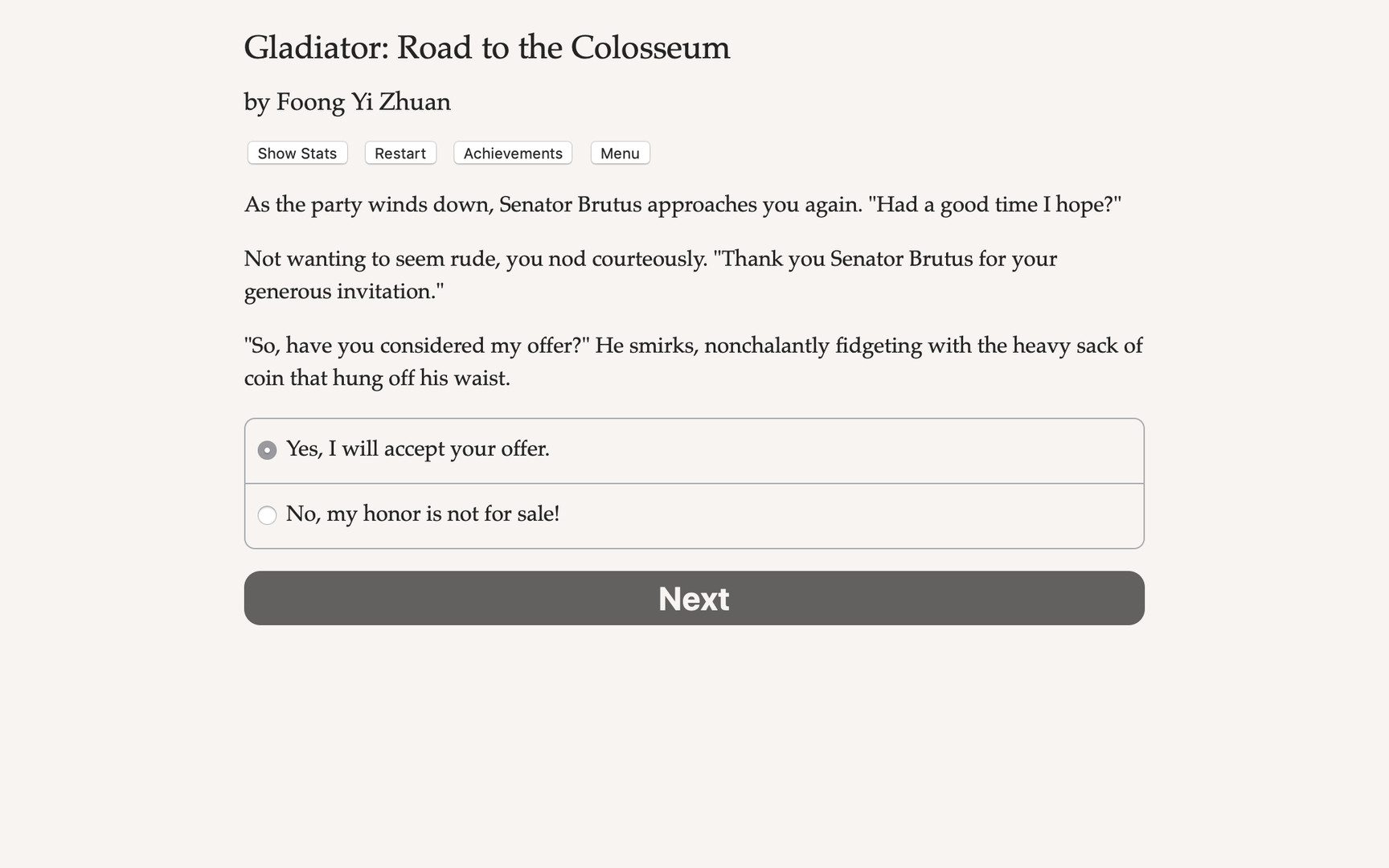 Gladiator: Road to the Colosseum - Screenshot 2