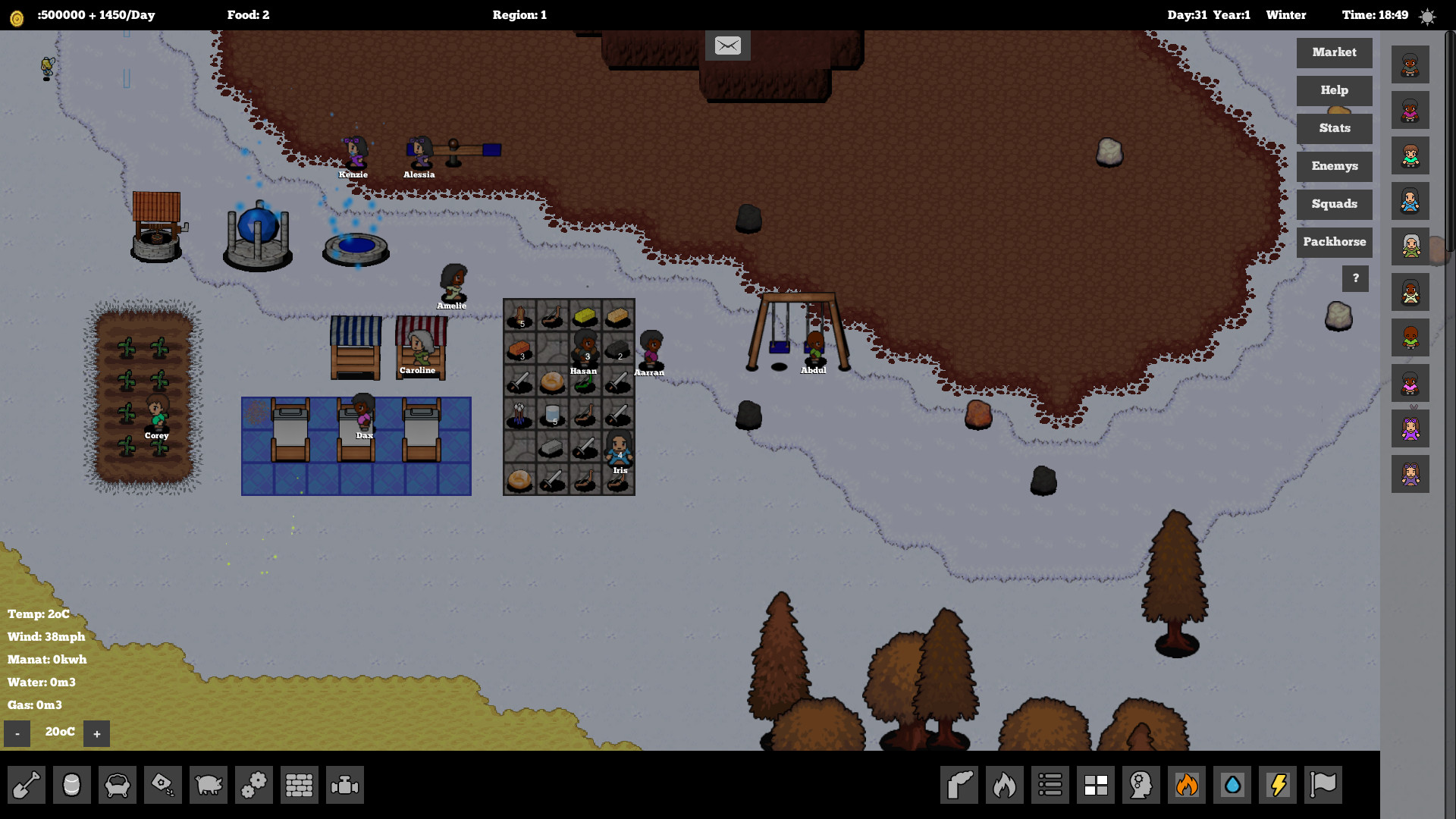 WizardCraft Colonies - Screenshot 3