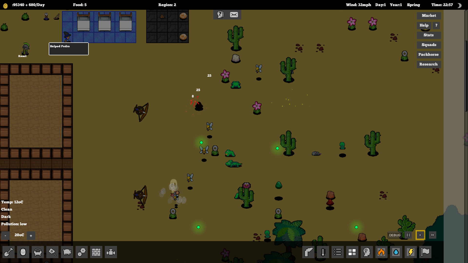 WizardCraft Colonies - Screenshot 2