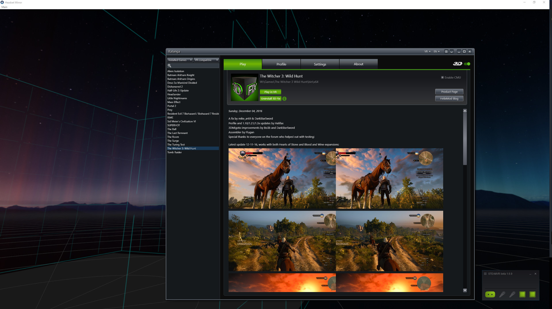 HelixMod VR - Screenshot 3