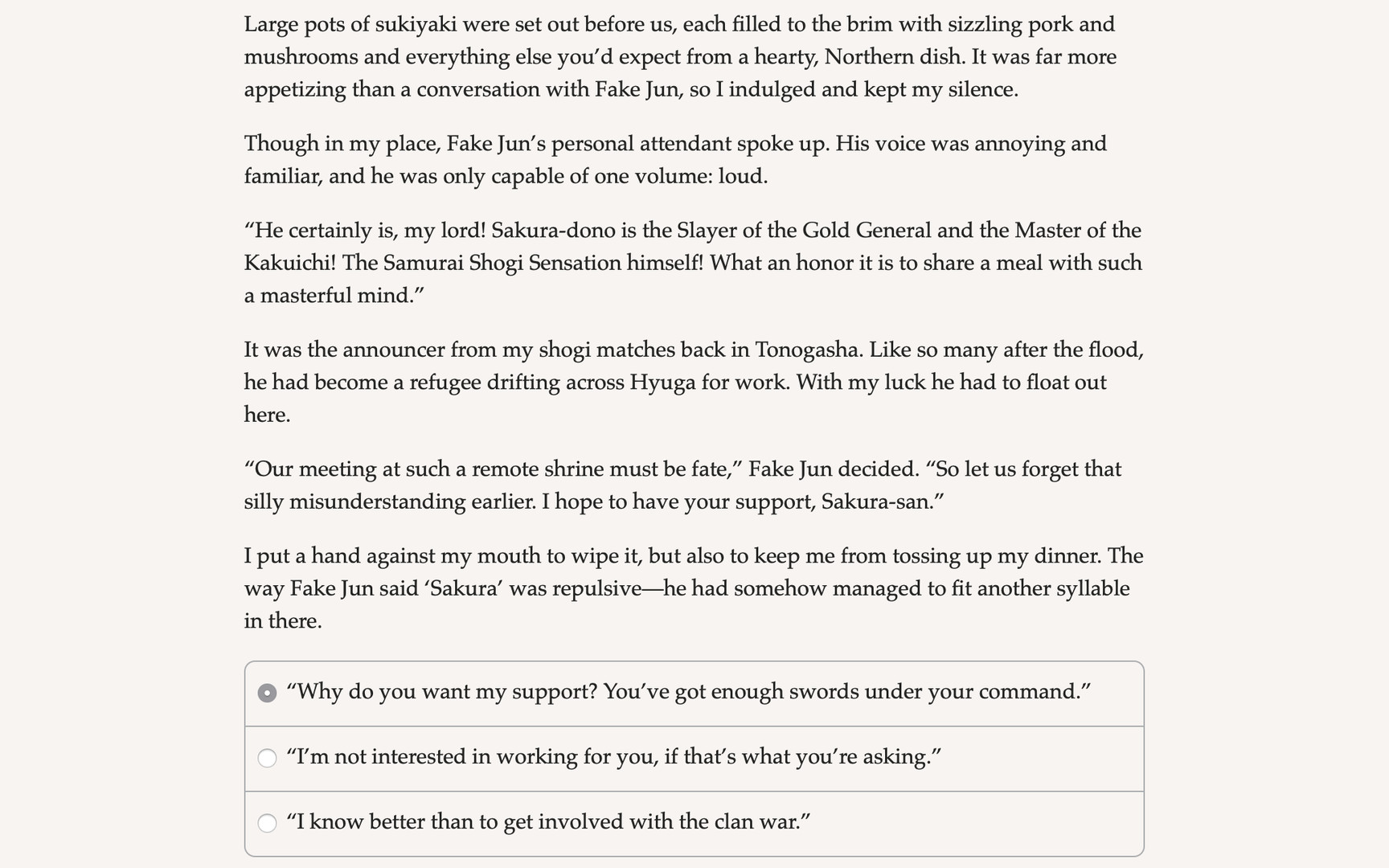 Samurai of Hyuga Book 4 - Screenshot 5