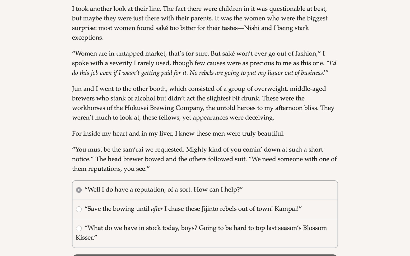 Samurai of Hyuga Book 4 - Screenshot 3