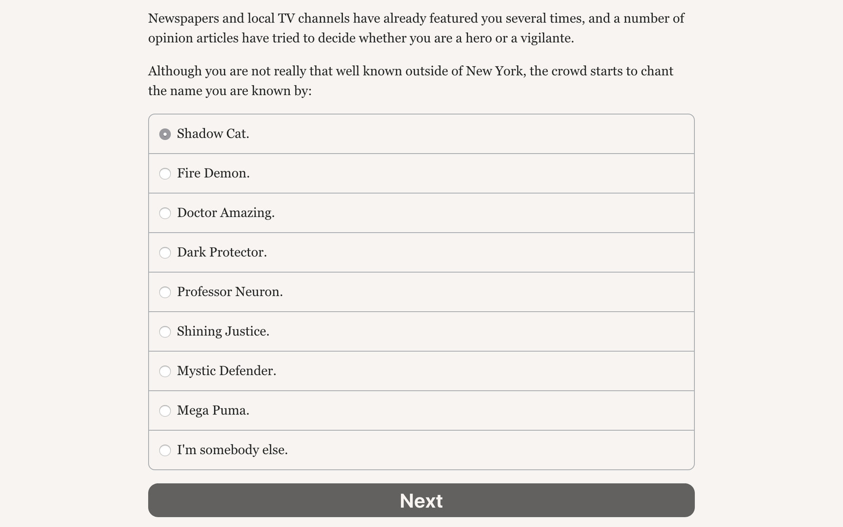 Hero or Villain: Genesis - Screenshot 4