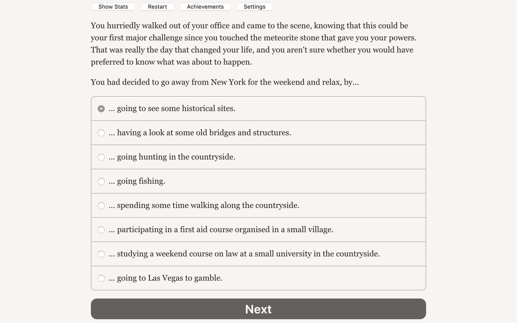 Hero or Villain: Genesis - Screenshot 1
