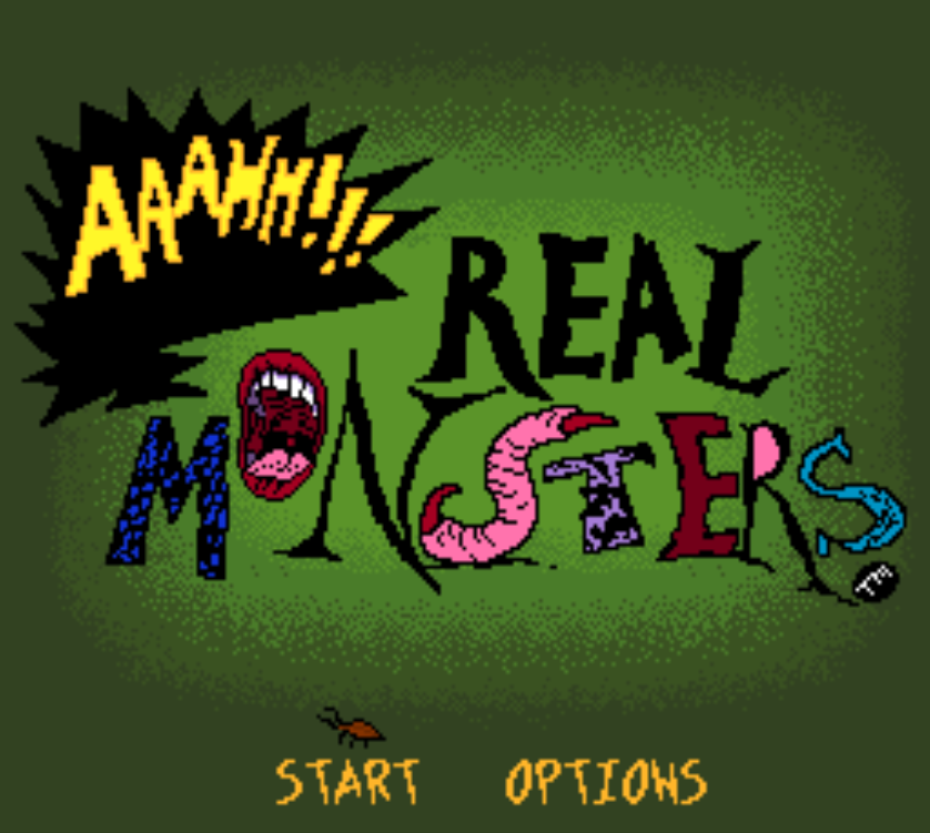 illustration de Aaahh!!! Real Monsters