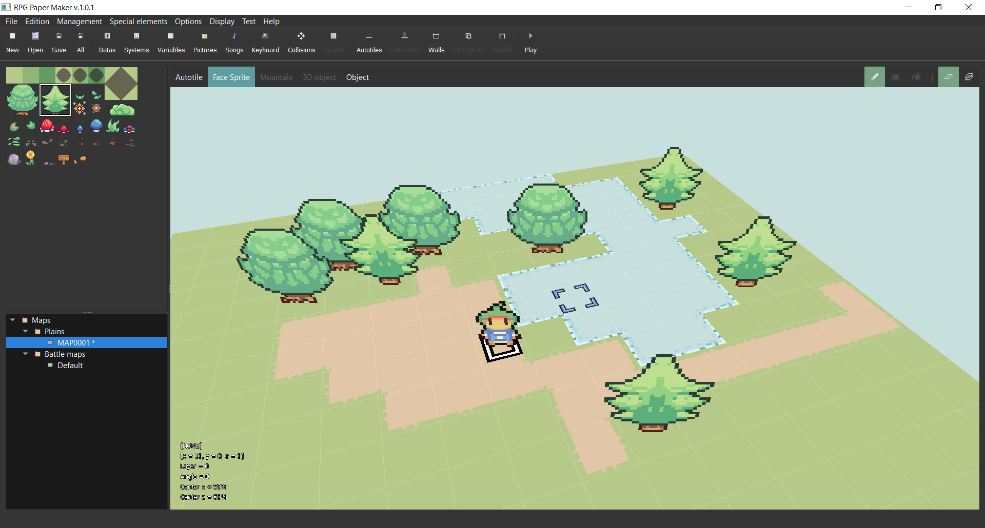 RPG Paper Maker - Screenshot 1