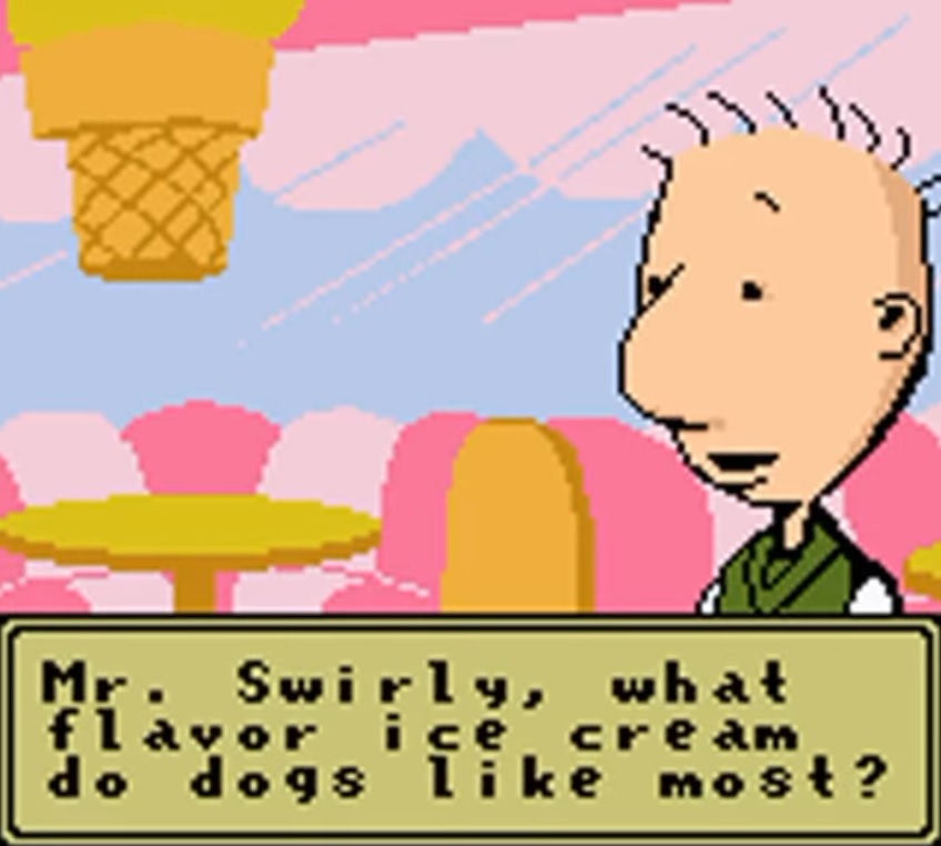 Disney's Doug: Doug's Big Game - Screenshot 1