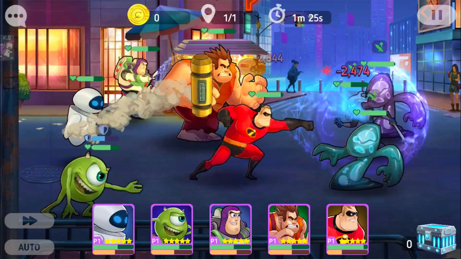 Disney Heroes: Battle Mode - Screenshot 3