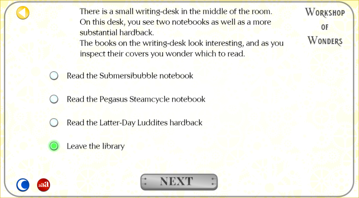 Victoriana - Steampunk Text Adventure - Screenshot 3
