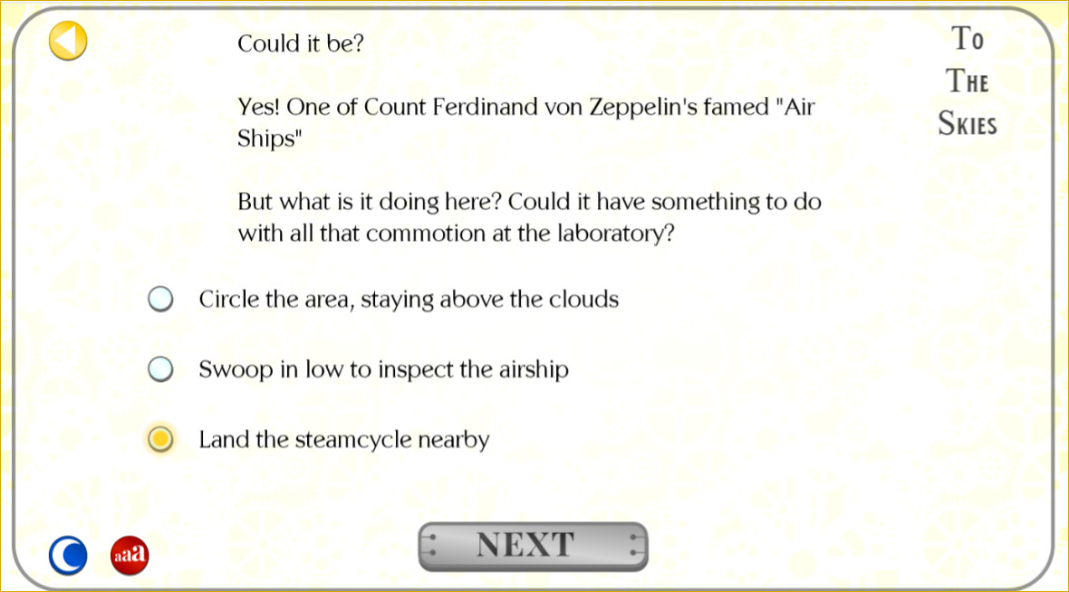 Victoriana - Steampunk Text Adventure - Screenshot 4