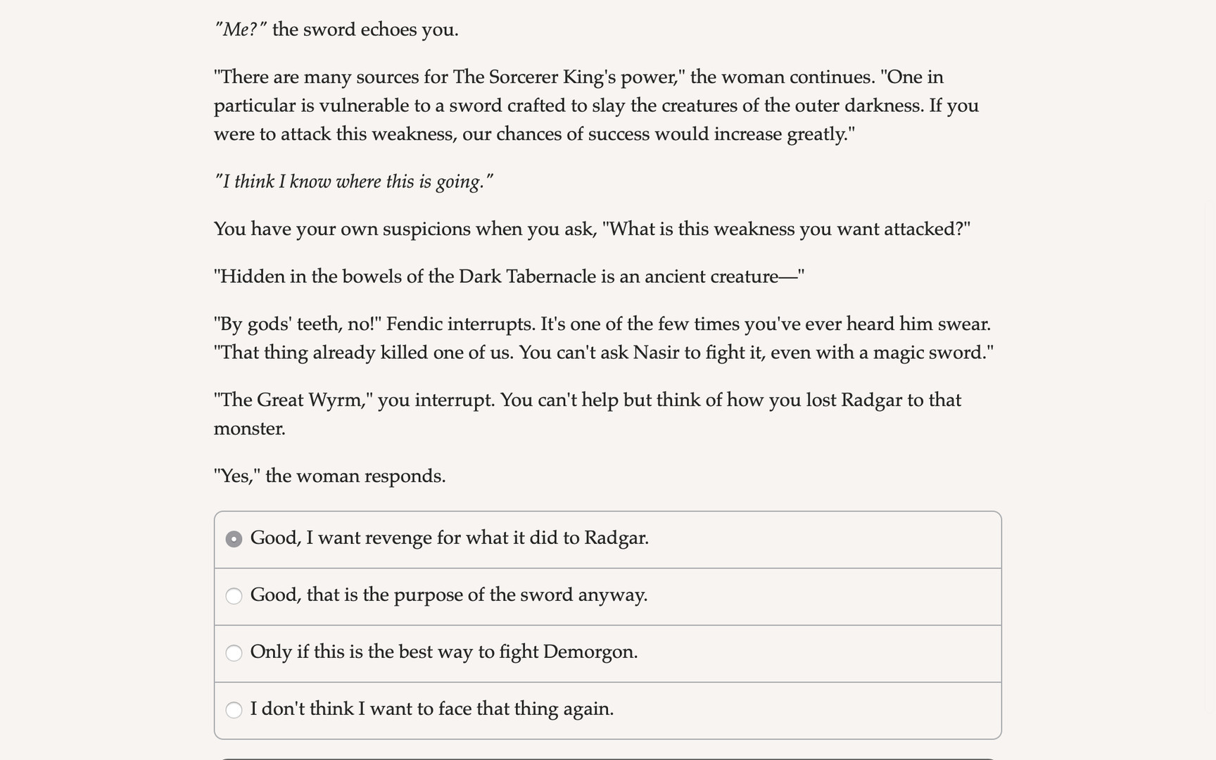 Sword of the Slayer - Screenshot 3