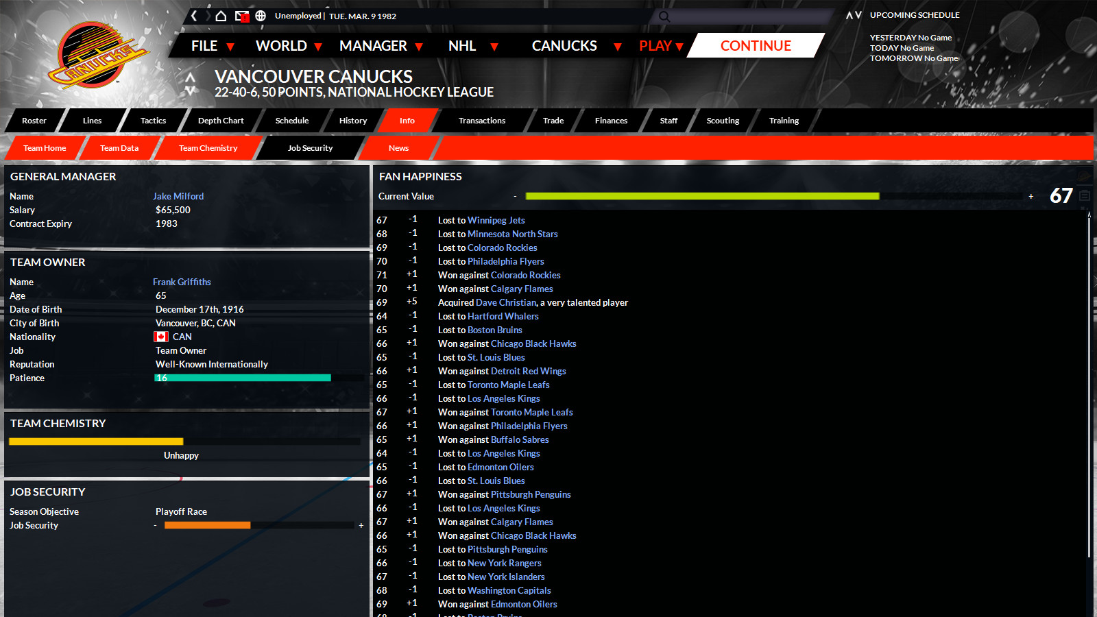 Franchise Hockey Manager 6 - Screenshot 7