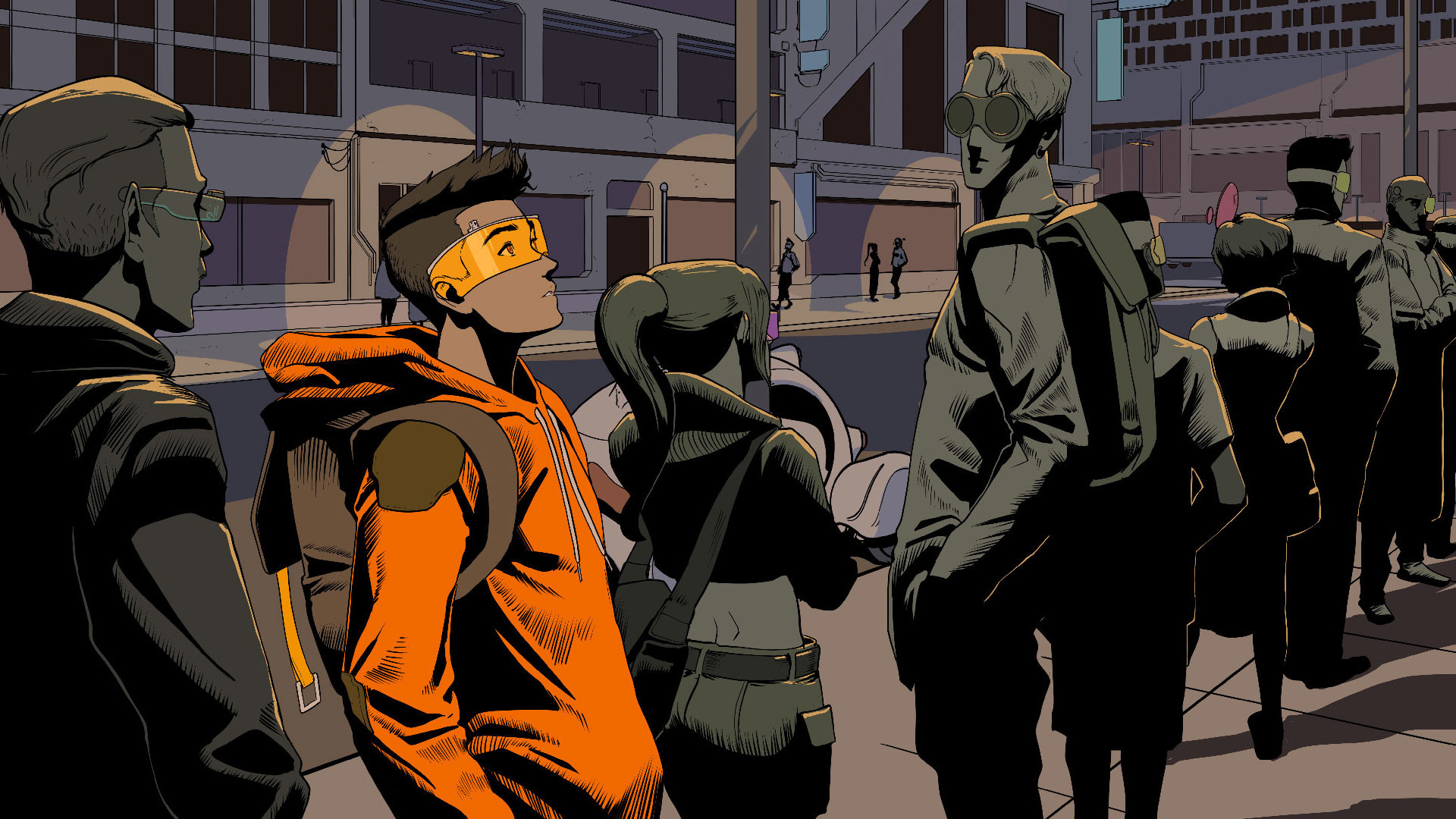 Neon District - Screenshot 1