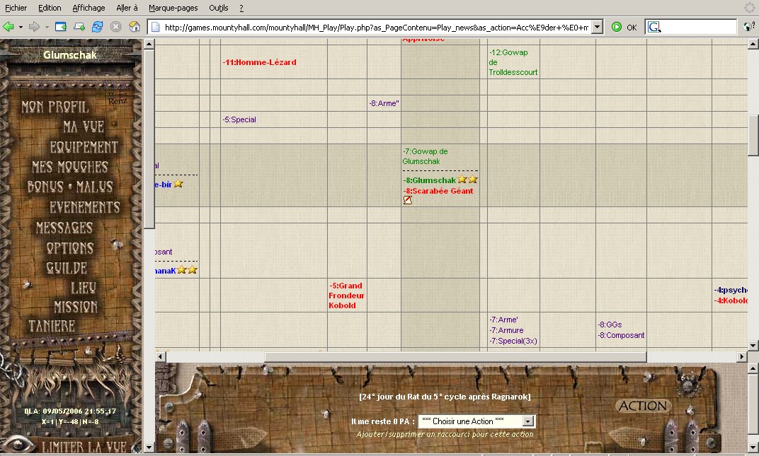 Mountyhall - Screenshot 1