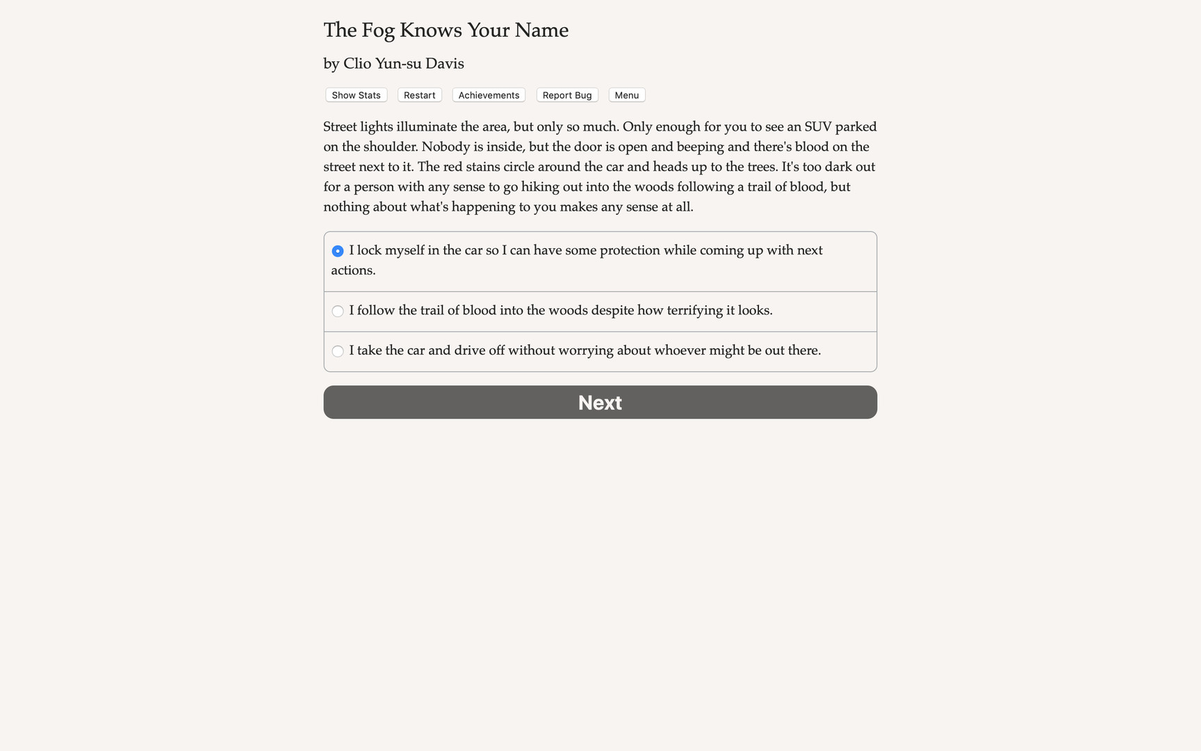 The Fog Knows Your Name - Screenshot 5