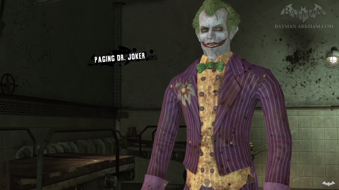 Batman: Arkham Asylum - Play as the Joker Challenge Map - Press Kit