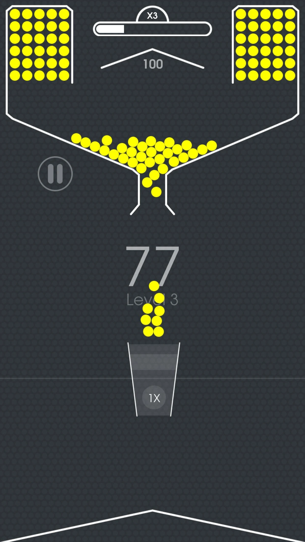 illustration de 100 Balls: Tap to Drop in Cup